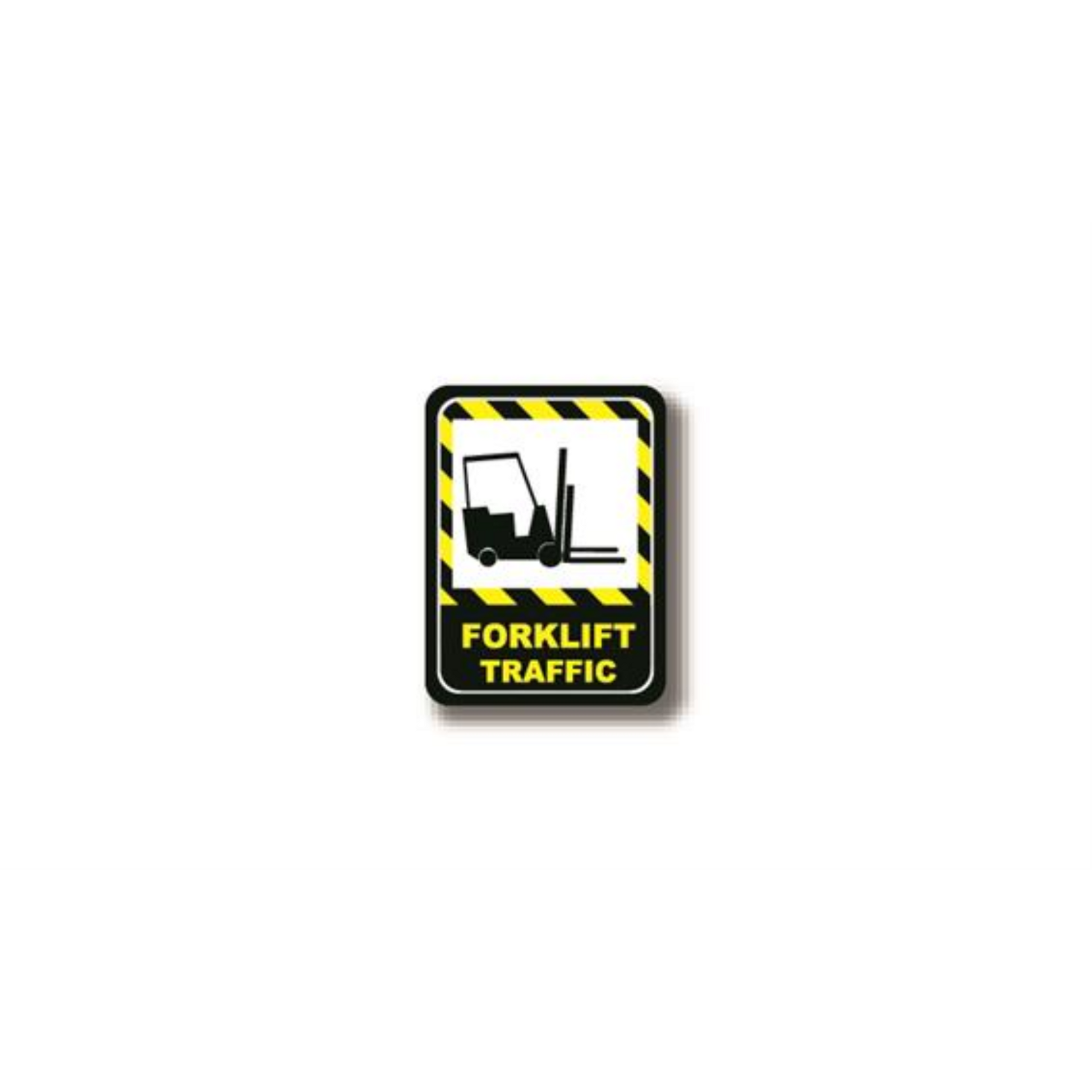 12" x 9" RECTANGLE SIGNS -  Rectangle Sign - Forklift Traffic - LS-SIGN 108 #0391 -UEN
