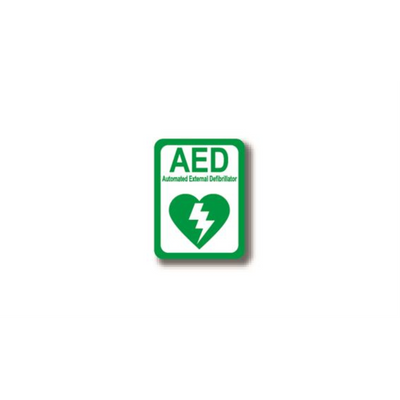 50" x 32" RECTANGLE SIGNS -  Rectangle Sign - AED - LS-SIGN 1600 #2291 -UEN