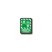 24" x 18" RECTANGLE SIGNS -  Rectangle Sign - EMERGENCY SHOWER AND EYEWASH - LS-SIGN 432 #2298 -UEN