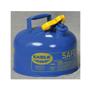 Eagle Type I Steel Safety Can for Kerosene - 2.5 Gallon - Flame Arrester - Blue - UI25SB