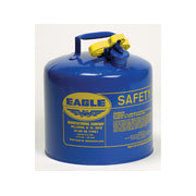Eagle Type I Steel Safety Can for Kerosene - 5 Gallon - Flame Arrester - Blue - UI50SB