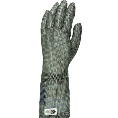 US Mesh Stainless Steel Glove w/Coil Spring Closure Mid-Length - Silver - 1/EA - USM-1367