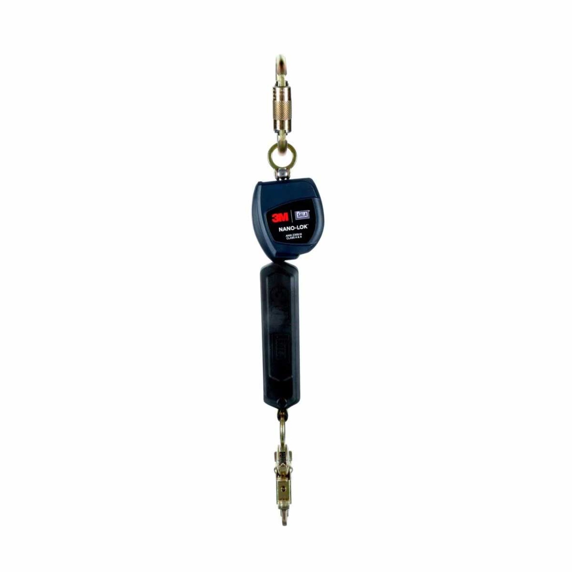 3M DBI-SALA 6 ft. Nano-Lok Self Retracting Lifeline With Anchor Hook, Web - 3101215