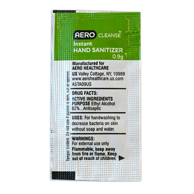 AERO AEROCLEANSE Hand Sanitizer Packet 0.9g 10/bag - ACG10US
