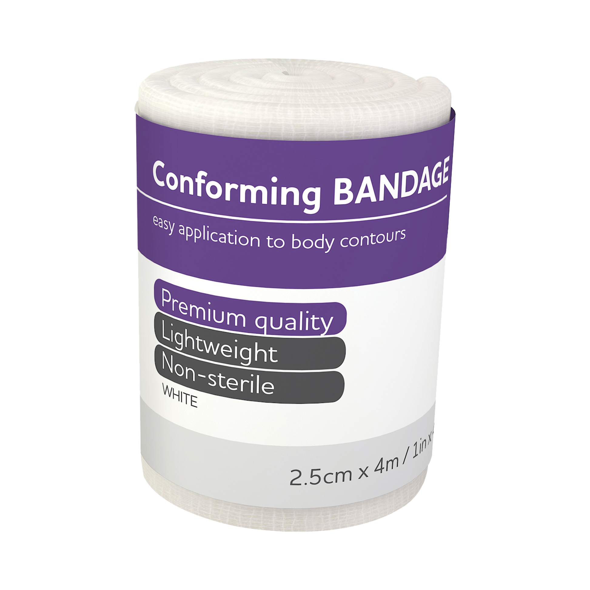 AERO AEROFORM Conforming Bandage 2.5cm x 4M - AF25