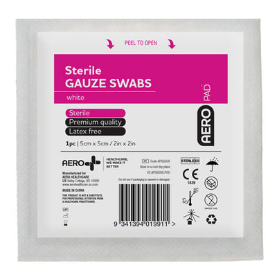 AERO AEROPAD Gauze Pad 3in x 3in 50/pack - APG7550BSUS
