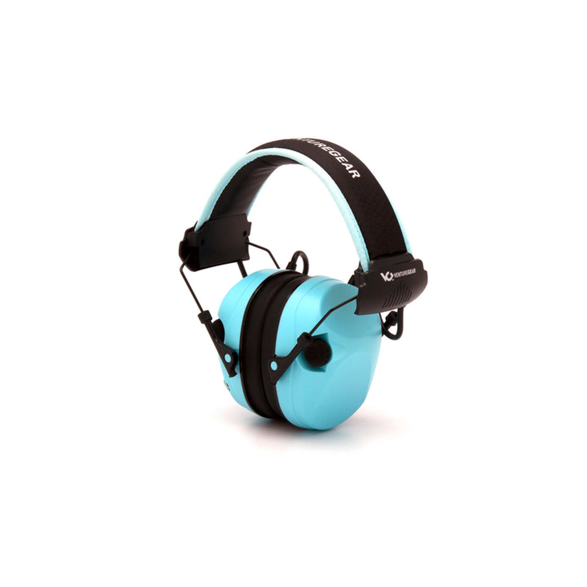 Venture Gear - Powder blue electronic earmuff with black headband - 1/Each