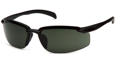 Venture Gear Waverton Black Frame/Forest Gray Lens Safety Eyewear