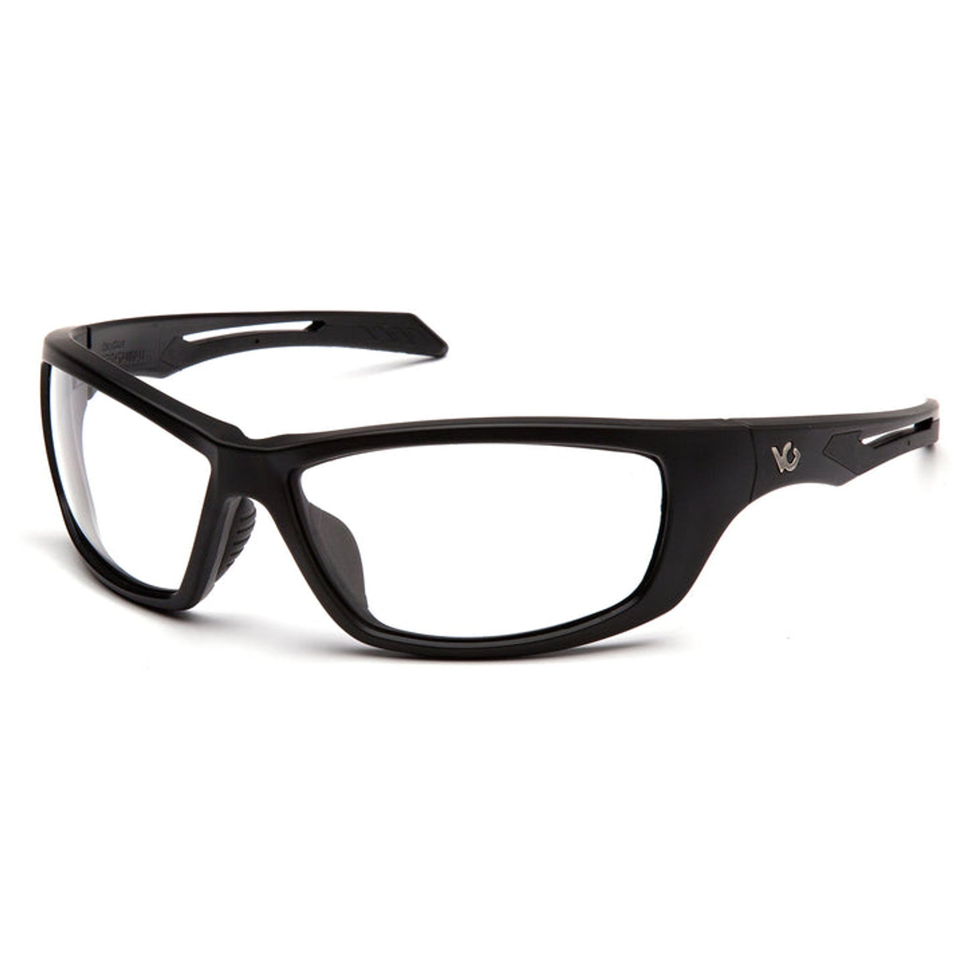 Pyramex - Howitzer - Black frame/clear anti-fog lens - 1/Pair