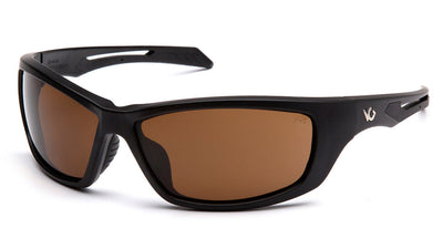 Venture Gear Tactical Howitzer Black Frame/Bronze Anti-Fog Lens Safety Eyewear