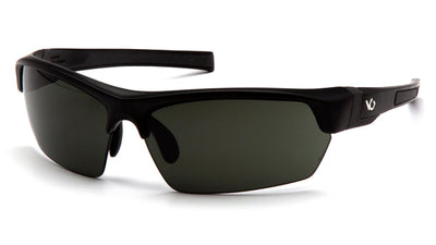 Venture Gear Tensaw Black Frame/Smoke Green Anti-Fog Lens Safety Eyewear