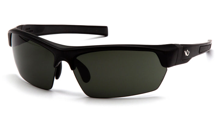 Venture Gear - Tensaw - Black Frame/Smoke Green Anti-Fog Lens - 12/Pair