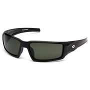 Venture Gear - Pagosa - Black Frame/Smoke Green Anti-Fog Lens - 12/Pair