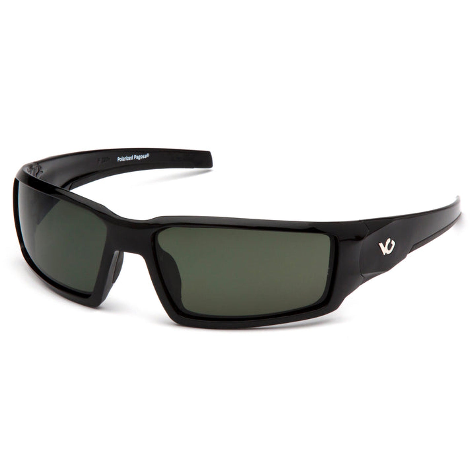 Venture Gear - Pagosa - Black Frame/Smoke Green Anti-Fog Lens - 12/Pair
