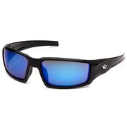 Venture Gear - Pagosa - Black Frame/Ice Blue Mirror Anti-Fog Lens - 12/Pair