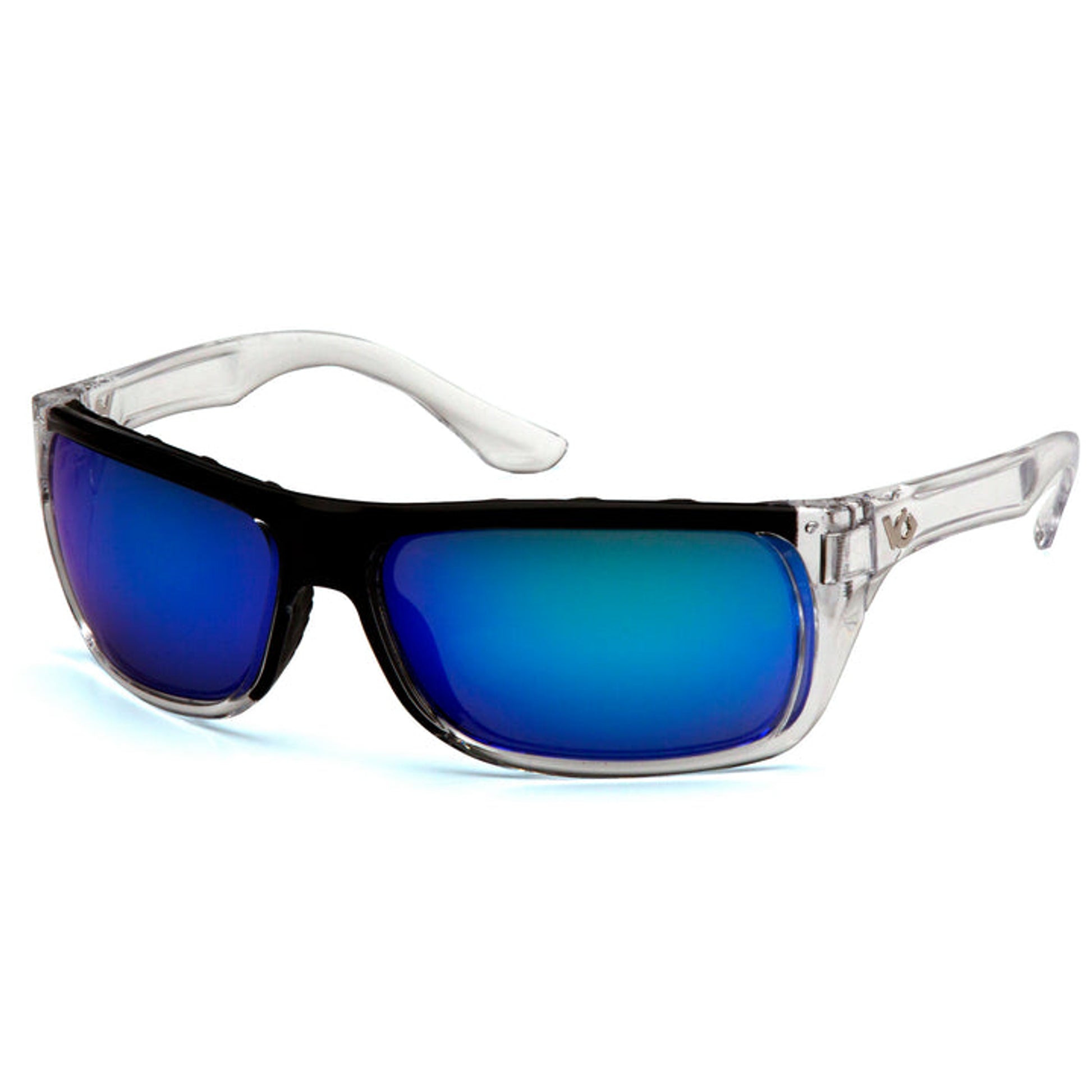 Venture Gear - Vallejo - Clear Frame/Ice Blue Mirror Lens - 12/Pair