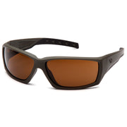 Venture Gear Tactical - Overwatch - OD Green Frame/Bronze Anti-Fog Lens - 1/Pair