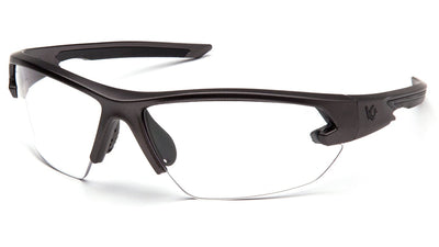 Venture Gear Tactical Semtex 2.0 Gun Metal Frame/Clear Anti-Fog Lens Safety Eyewear