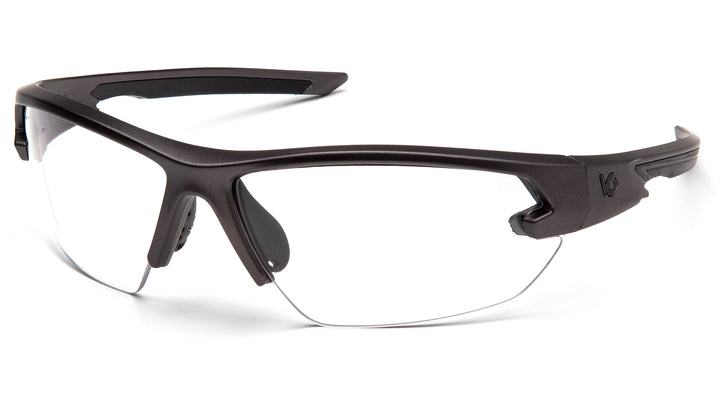 Pyramex - Semtex 2.0  - Gun metal frame/clear anti-fog lens - 1/Pair