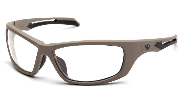 Pyramex - Howitzer - Tan frame/clear anti-fog lens - 1/Pair