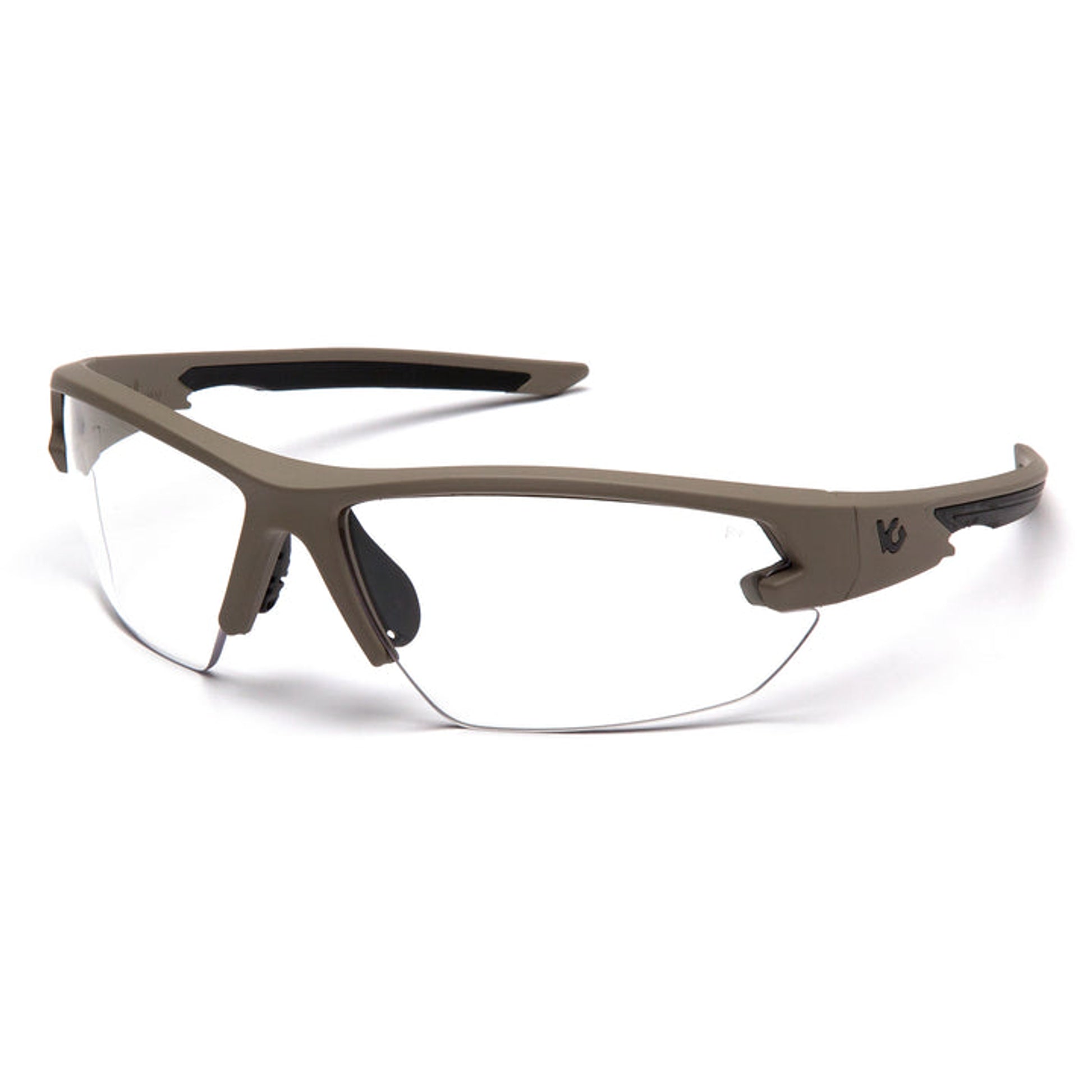Pyramex - Semtex 2.0  - Tan frame/clear anti-fog lens - 1/Pair