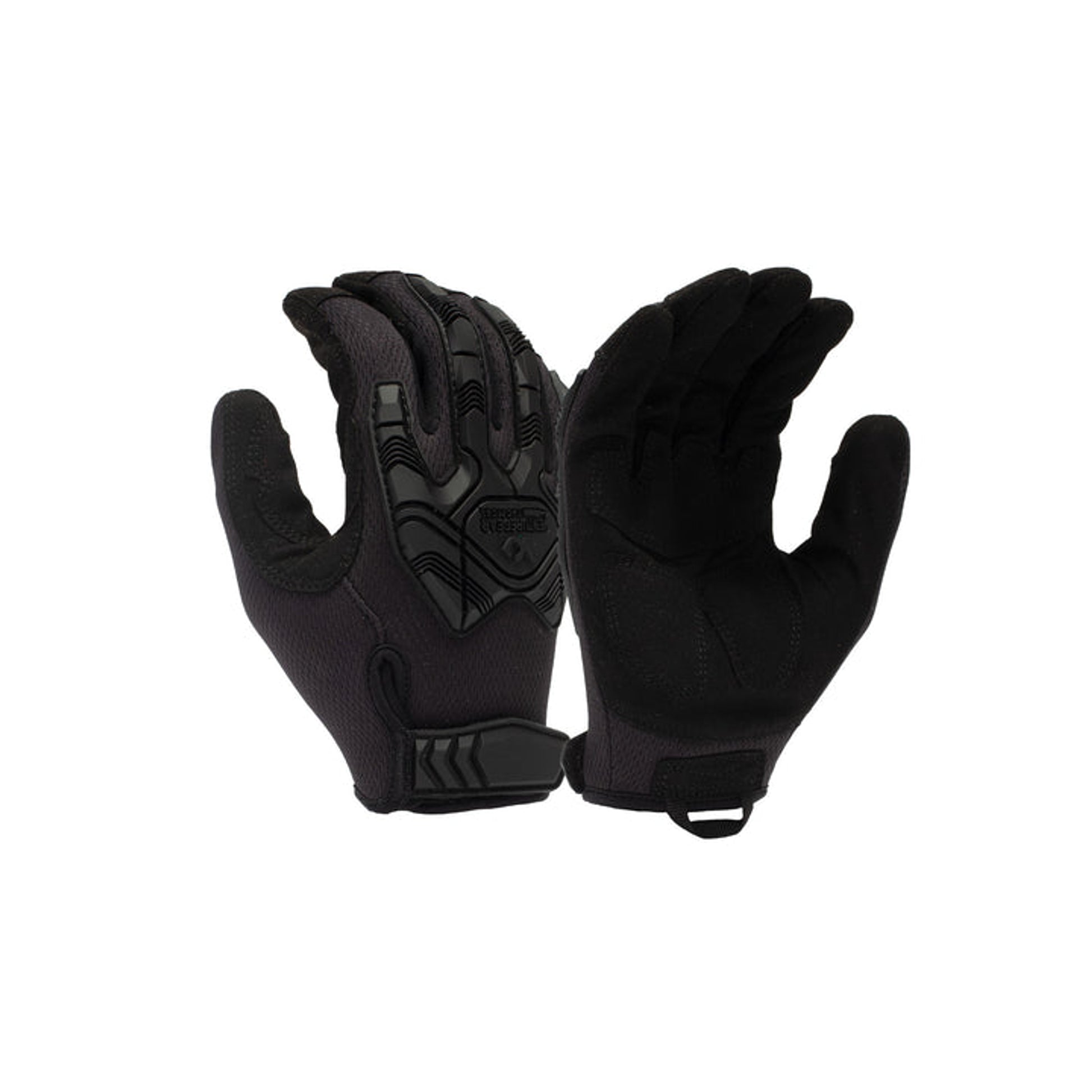 Venture Gear Tactical Heavy Duty Impact Operator Glove- Blackout -  Cut A2