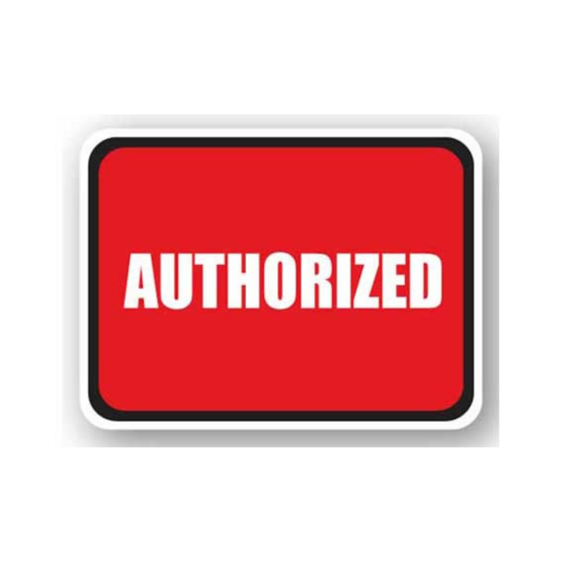 American Standard Rectangular Signs 50