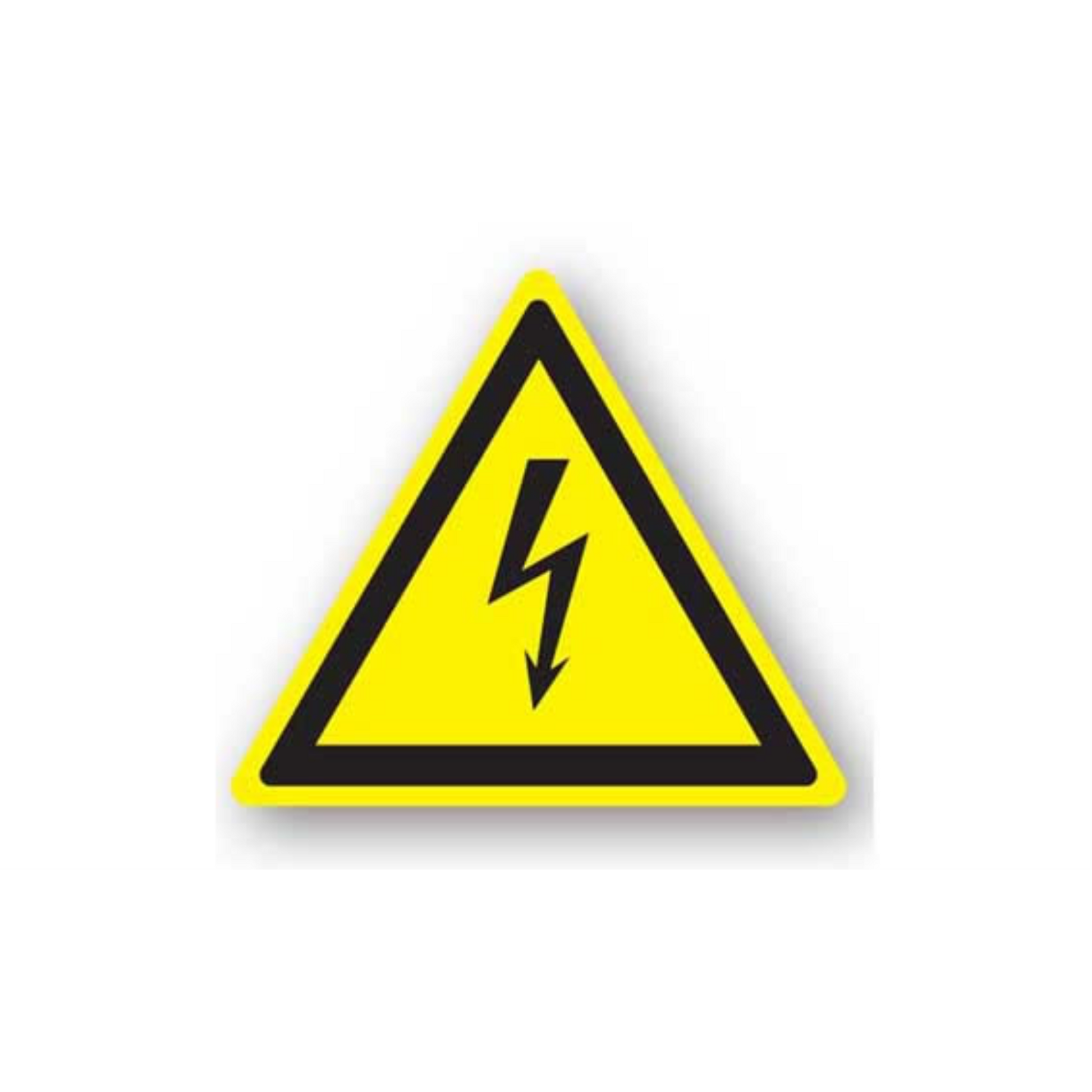 12" TRIANGLE SIGNS -  Triangle Sign - High Voltage - DSV-SIGN 144 #1219 -UEN