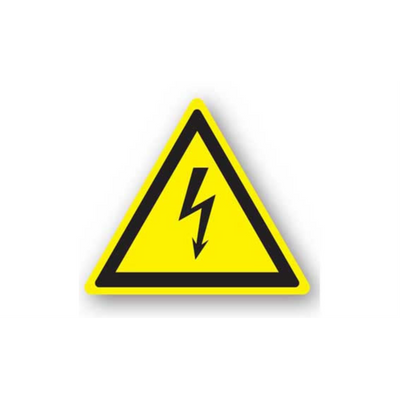 30" TRIANGLE SIGNS - Triangle Sign - High Voltage - LS-SIGN 900 #1223 -UEN