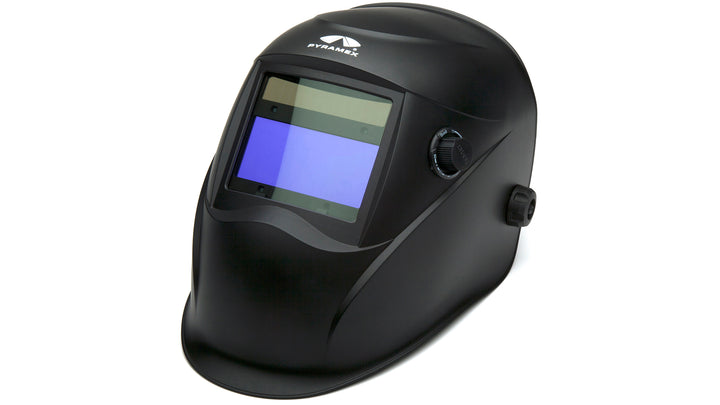 Pyramex - LeadHead - AUTODARKENING WELDING HELMET-MANUAL-100x45mm-MATTE BLACK - 1/Pair