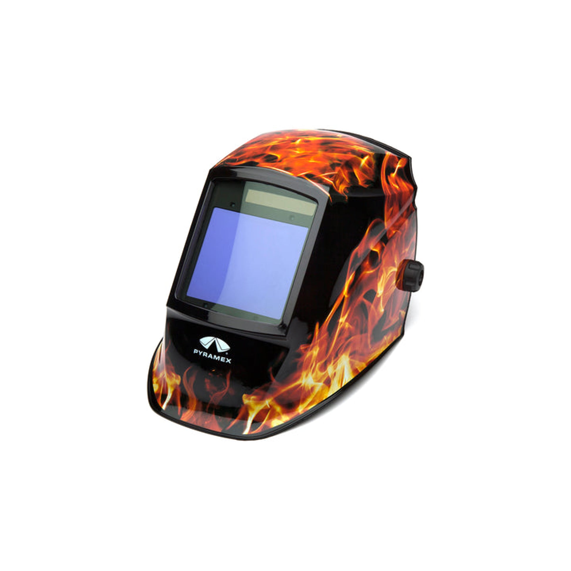 Pyramex - LeadHead - AUTODARKENING WELDING HELMET-MANUAL-98x87mm-FLAME - 1/Pair