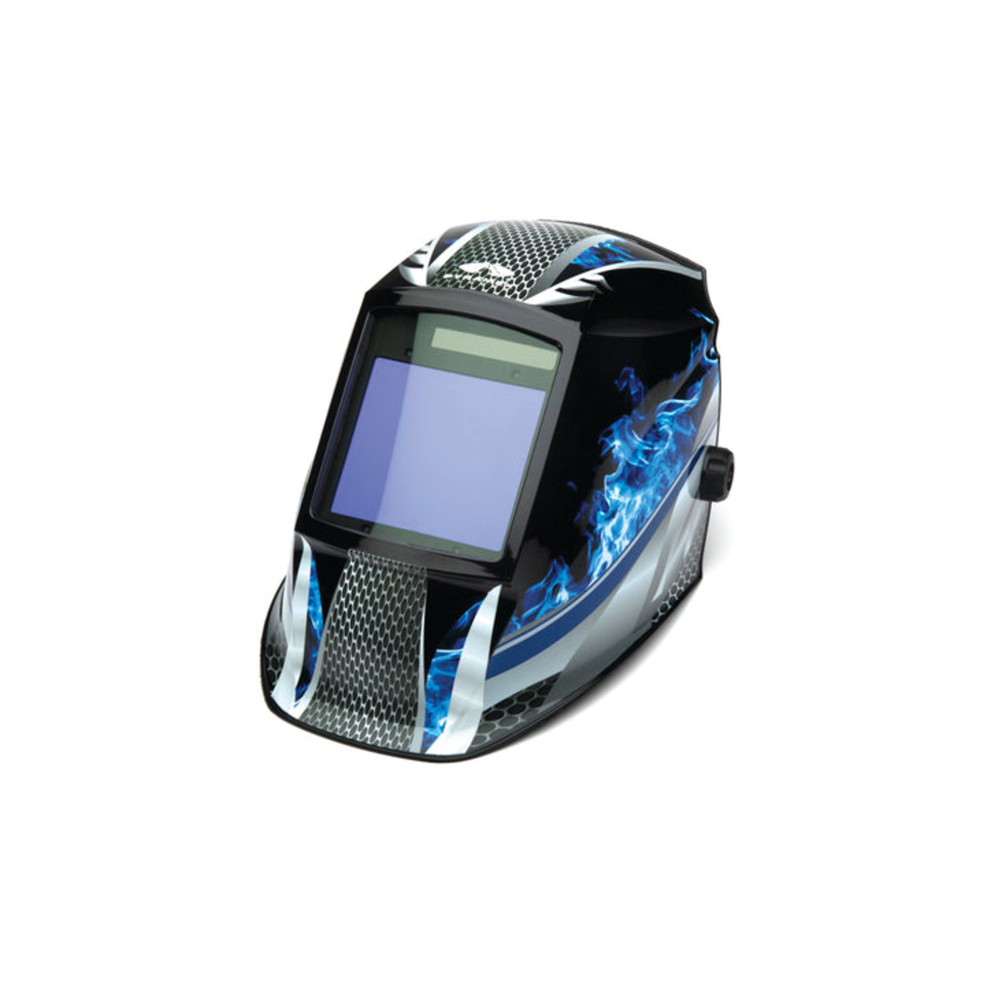 Pyramex - LeadHead - AUTODARKENING WELDING HELMET-MANUAL-98x87mm-FIRE METAL - 1/Pair
