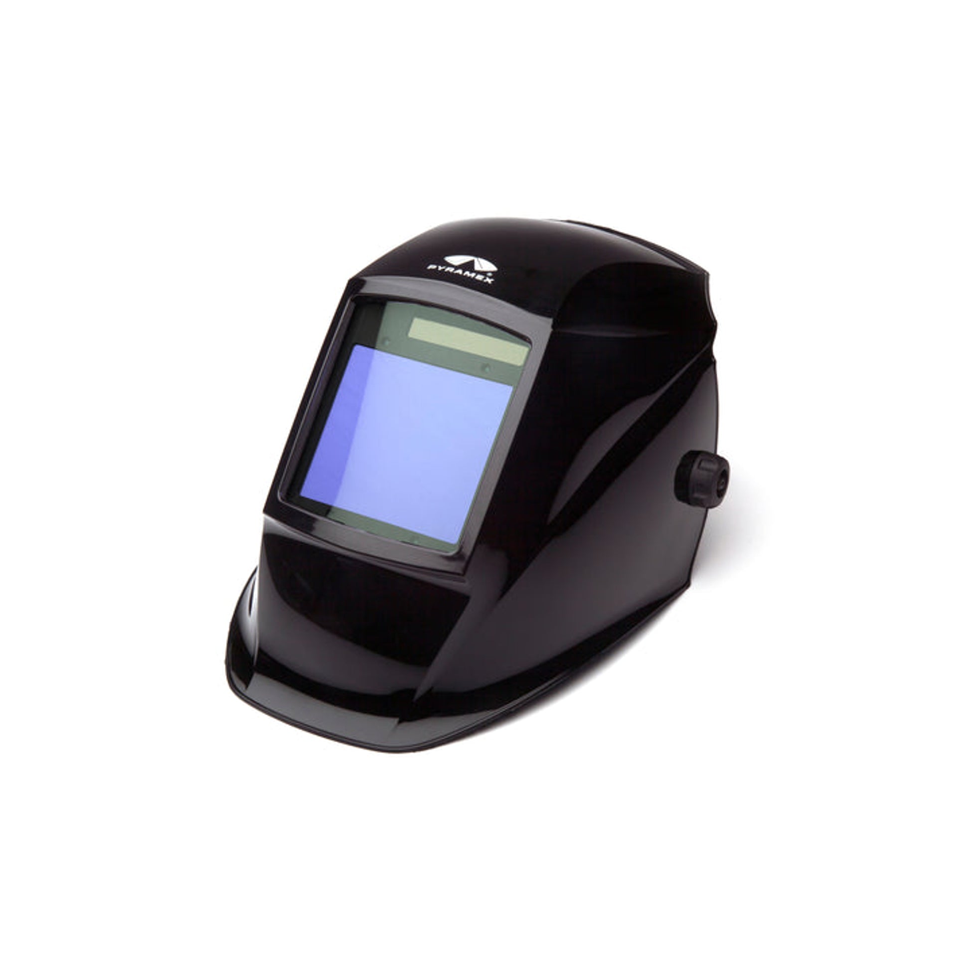 Pyramex - LeadHead - AUTODARKENING WELDING HELMET-MANUAL-98x87mm-GLOSSY BLACK - 1/Pair