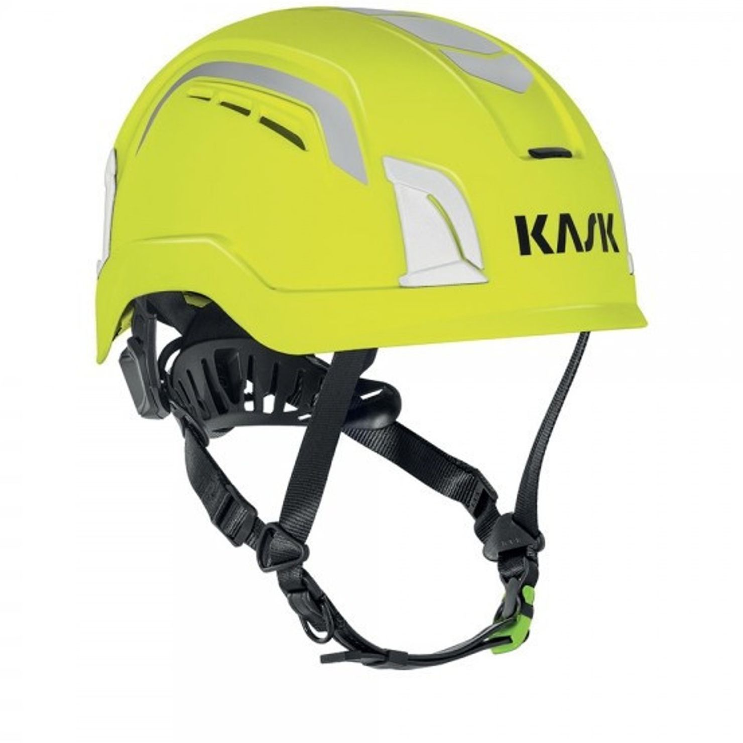 Kask Zenith X2 Max Air Hi-Viz Type I & Type II Class C Vented Yellow Fluorescent Safety Helmet - WHE00137-221