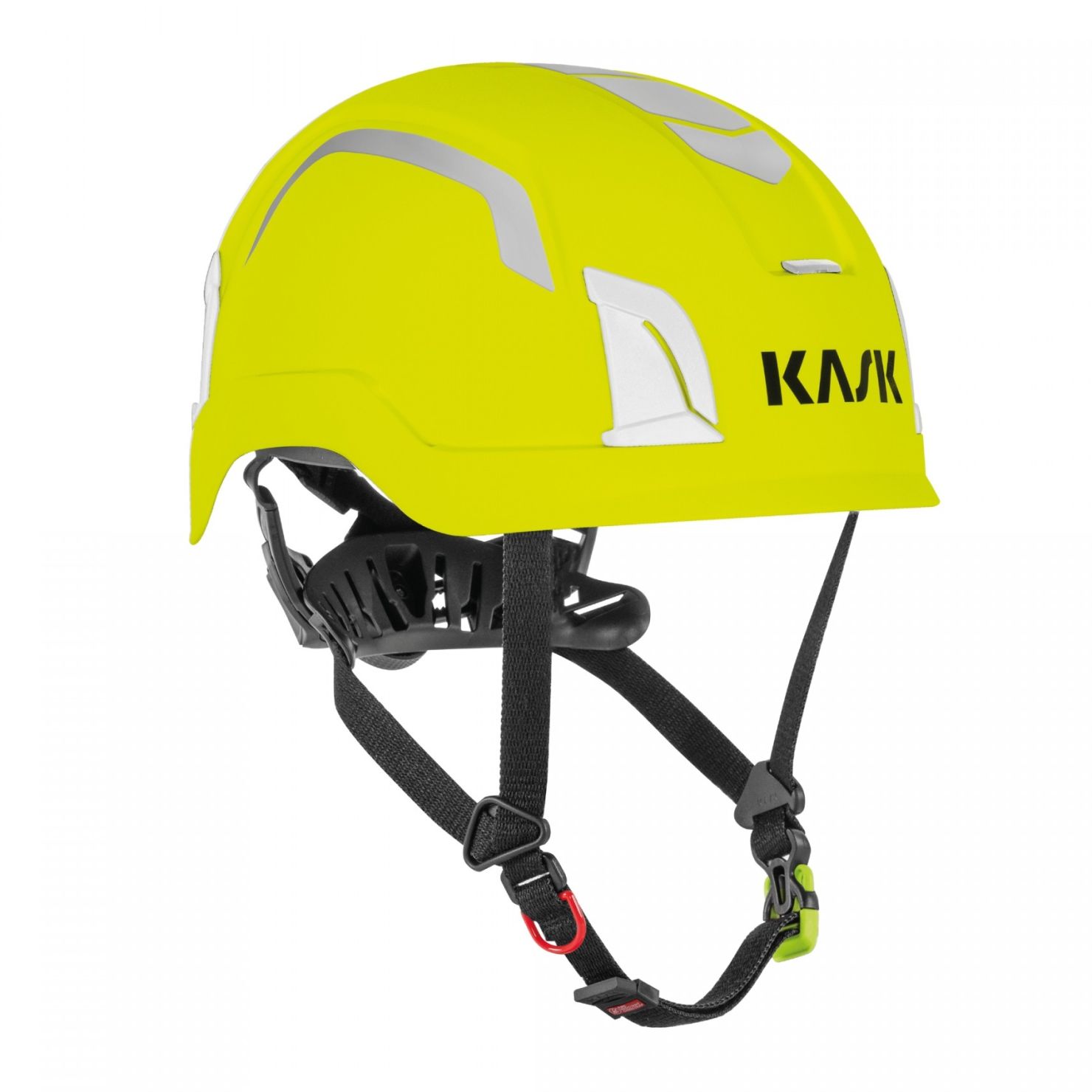 Kask Zenith X2 Max FR Hi-Viz Type I & Type II Class E Non-Vented Yellow Fluorescent Safety Helmet - WHE00141-221