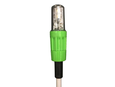 Warning Whip Replacement Light For Use With 1156 Socket - Rocket II - Super Bright - Flashing Amber LED - WLFS.4LED.AF