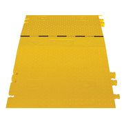 Cable Protector - Yellow Jacket - 3-Ch - 2.25" - Ams - ADA - Kit 2 - Dog Bone - Yellow/Black - 65 - 200 Lb Load - WSA-225-KIT2-HS