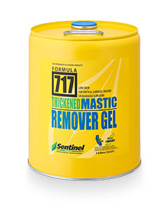 Sentinel 717 Thickened Low Odor Mastic Remover Gel - 55 Gallon Drum - 717/55