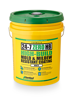 Sentinel 24-7 Zero High-Build Coating - CLEAR - 5 Gallon Pail - 24-7HBCLEAR/05