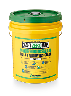 Sentinel 24-7 Waterproofer and Masonry Coating - White - 5 Gallon Pail - 247WP/05