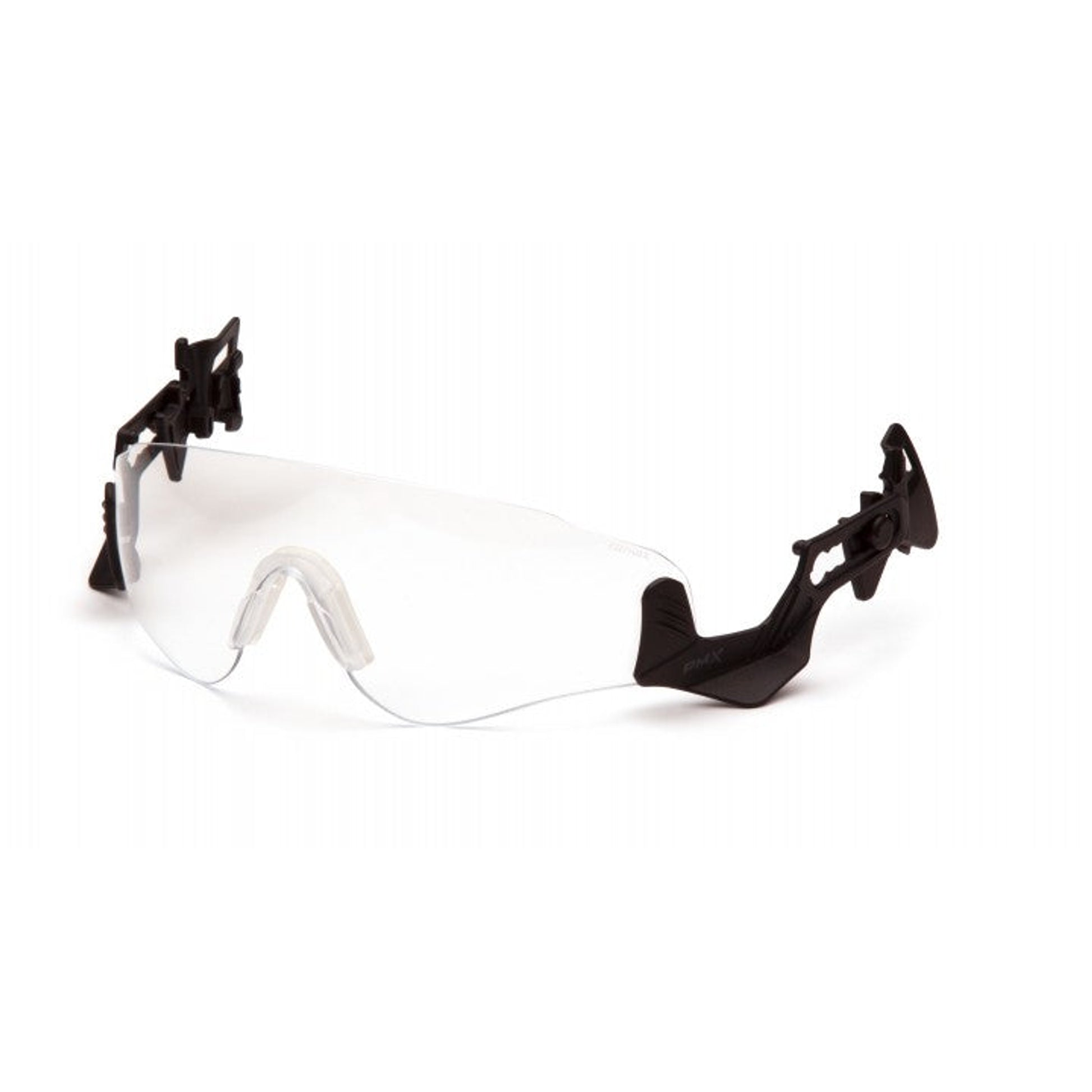 Pyramex- Black Temples - Lens: Clear H2MAX AF - 6/Each