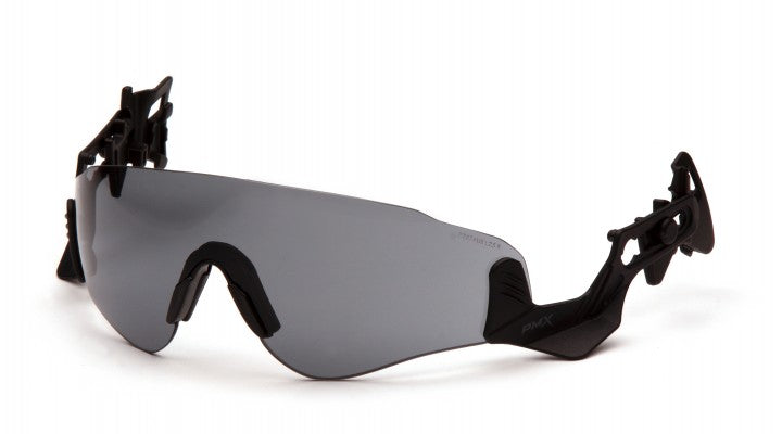 Pyramex- Black Temples - Lens: Gray H2MAX AF - 6/Each