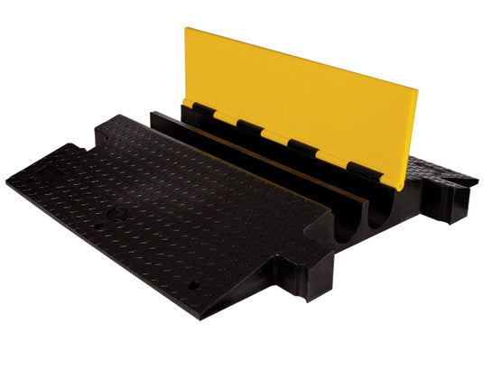 Cable Protector - Yellow Jacket - 2-Ch - 3.75" - Extreme - Dog Bone - Yellow/Black - 800 - 000 Lb Load - YJ2-400-Y/B