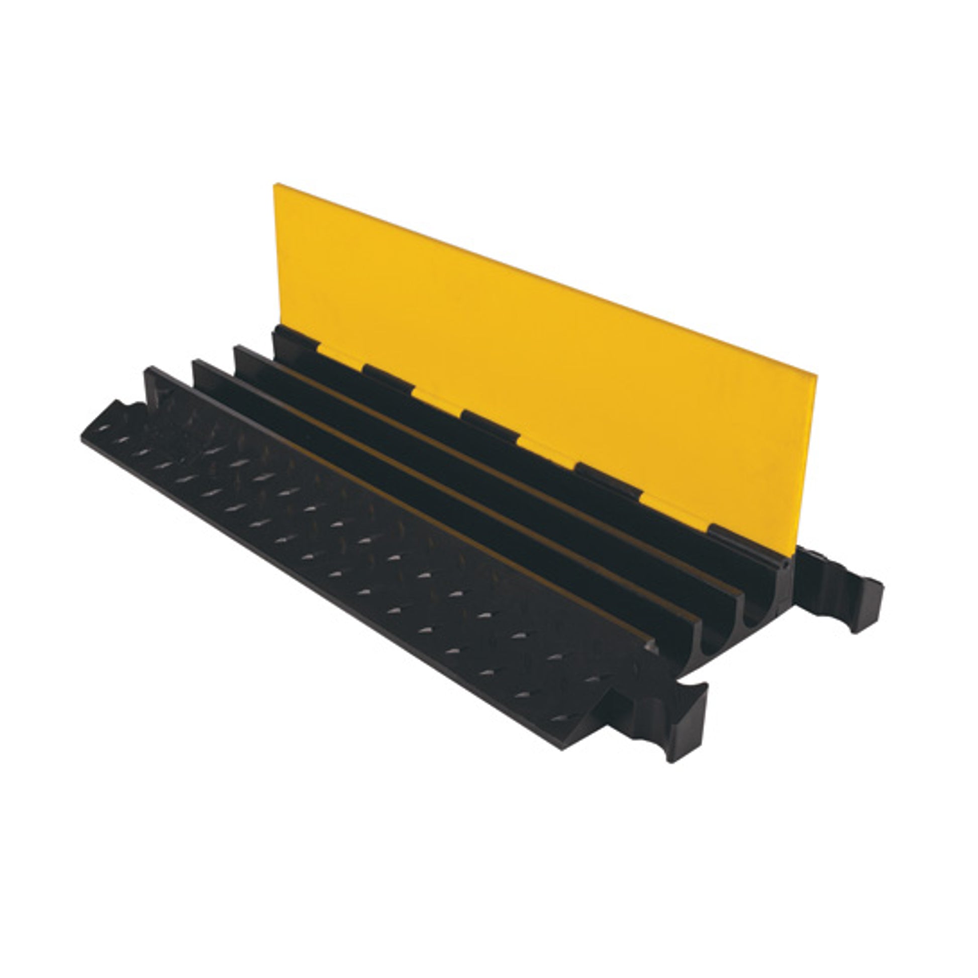 Cable Protector - Yellow Jacket - 3-Ch - 2.25" - Dog Bone - Yellow/Black - 56 - 840 Lb Load - YJ3-225-Y/B
