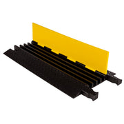 Cable Protector - Yellow Jacket - 4-Ch - 1.25" - Dog Bone - Yellow/Black - 65 - 200 Lb Load - Unit Wght 25Lbs - YJ4-125-Y/B