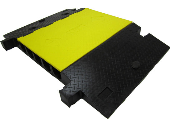 Cable Protector - Yellow Jacket - 5-Ch - 3.75" - Dog Bone - Yellow/Black - 31 - 960 Lb Load - YJ5-400-Y/B