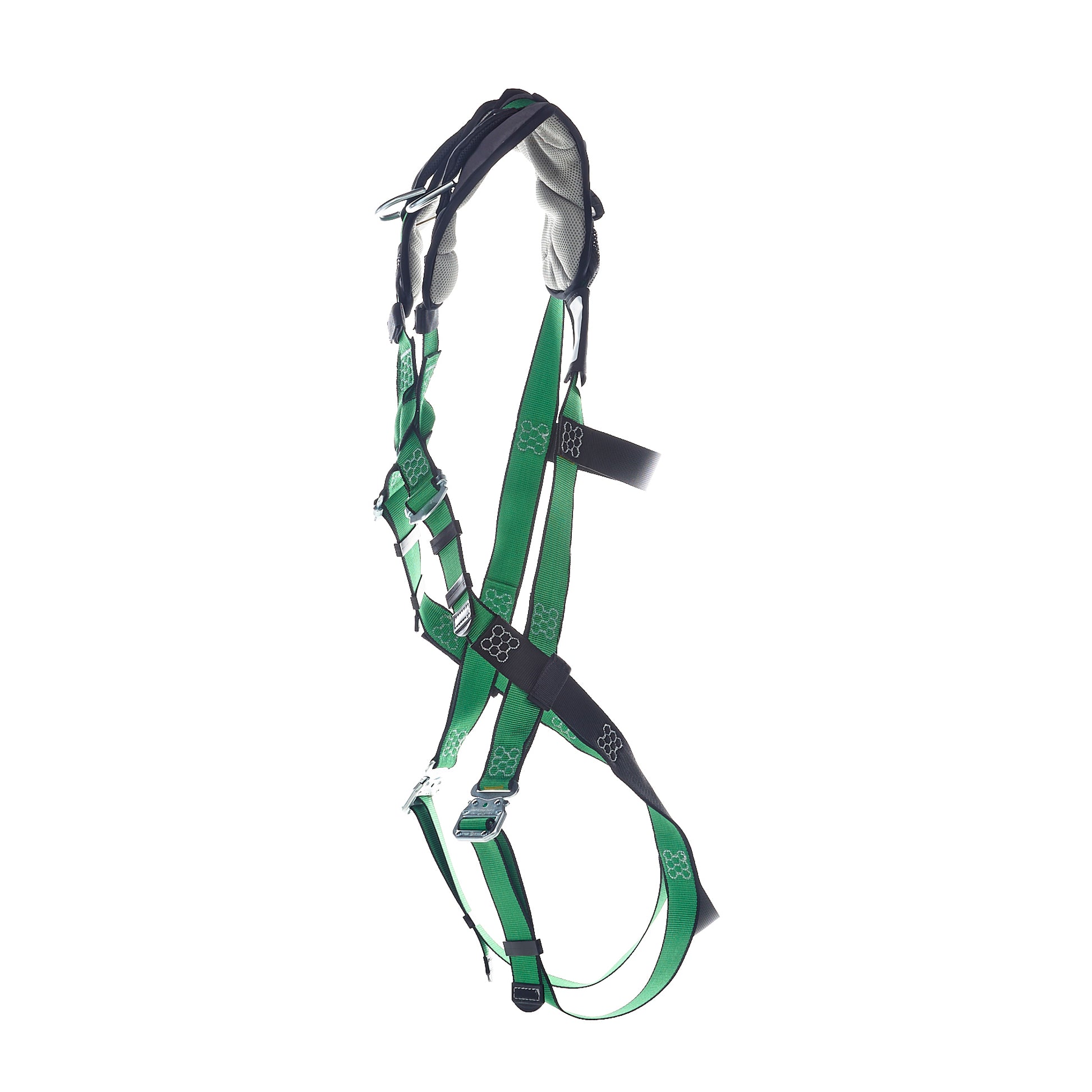 MSA V-FORM+ Harness w/Back, Front & Side D-Rings - Tongue Buckle Leg Straps - Standard - 10206137
