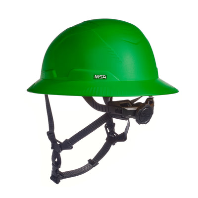 MSA V-Gard H2 Full Brim - Type II Class C - Mips - Safety Helmet - Non-Vented - Green - 10250624