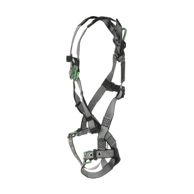 MSA V-FIT Harness w/Back D-Ring - Tongue Buckle Leg Straps - Standard - 10195092