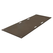 Ground Protection - AlturnaMat - 3' X 8' - Both Sides Smooth - Black - With Hand Holes - 120 Ton Load - AM38S2HH8